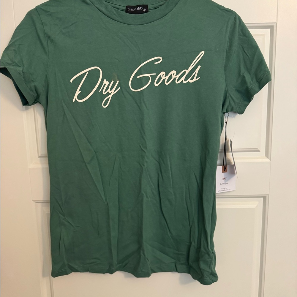 Dry Goods Green Short Sleeve Tee